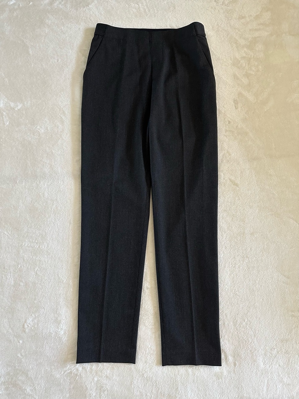 UNIQLO Dark Gray Tailored Stretch Pants XS